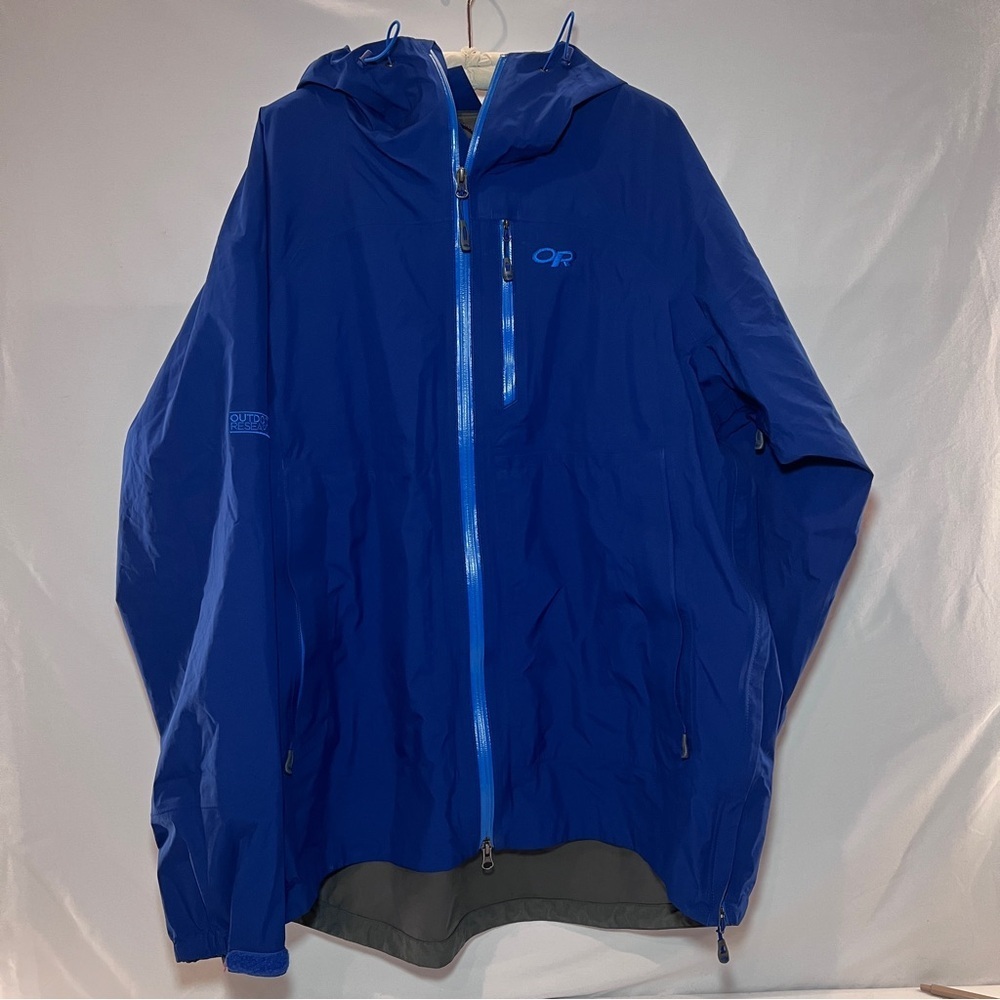 🌷SPRING SALE🌷OR Outdoor Research Foray GORE-TEX Jacket -Dark Blue- Size XXL - Picture 1 of 11